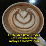 Latte Art in Kuala Lumpur - Hot Chocolate Art