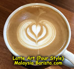 Latte Art in Malaysia - Tulip